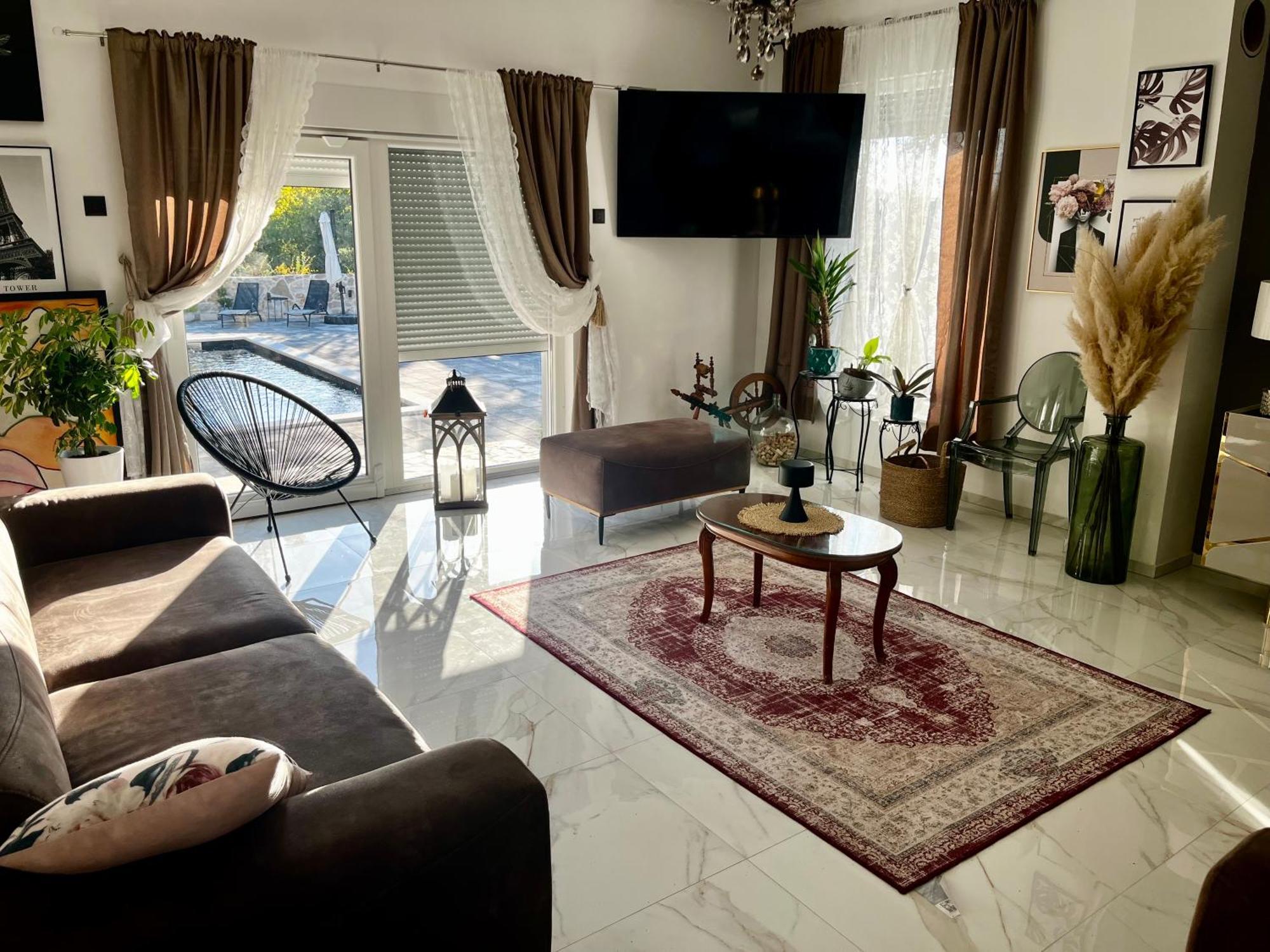 Luxury Villa Andrea Vrzika In Forest Near The Sea Zagvozd Luaran gambar