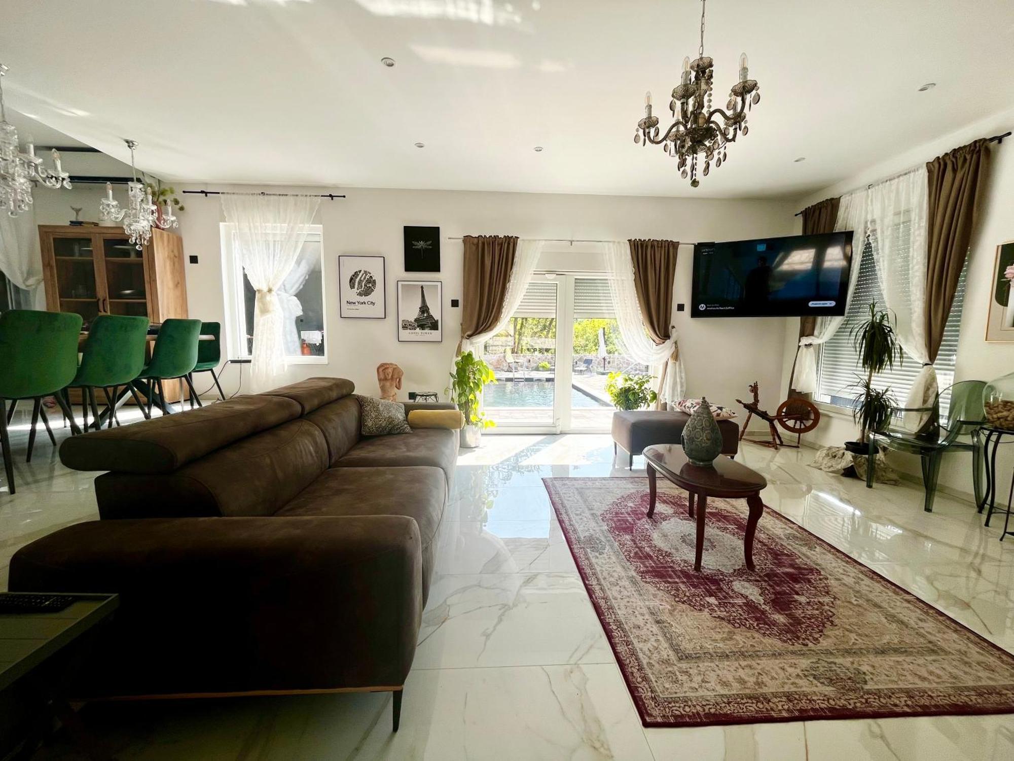 Luxury Villa Andrea Vrzika In Forest Near The Sea Zagvozd Luaran gambar