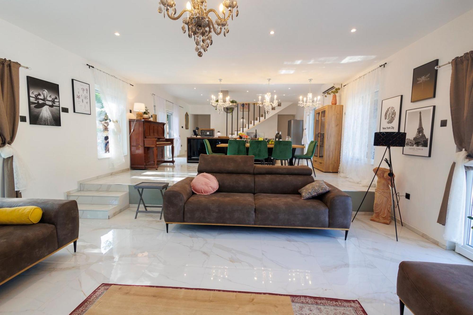 Luxury Villa Andrea Vrzika In Forest Near The Sea Zagvozd Luaran gambar