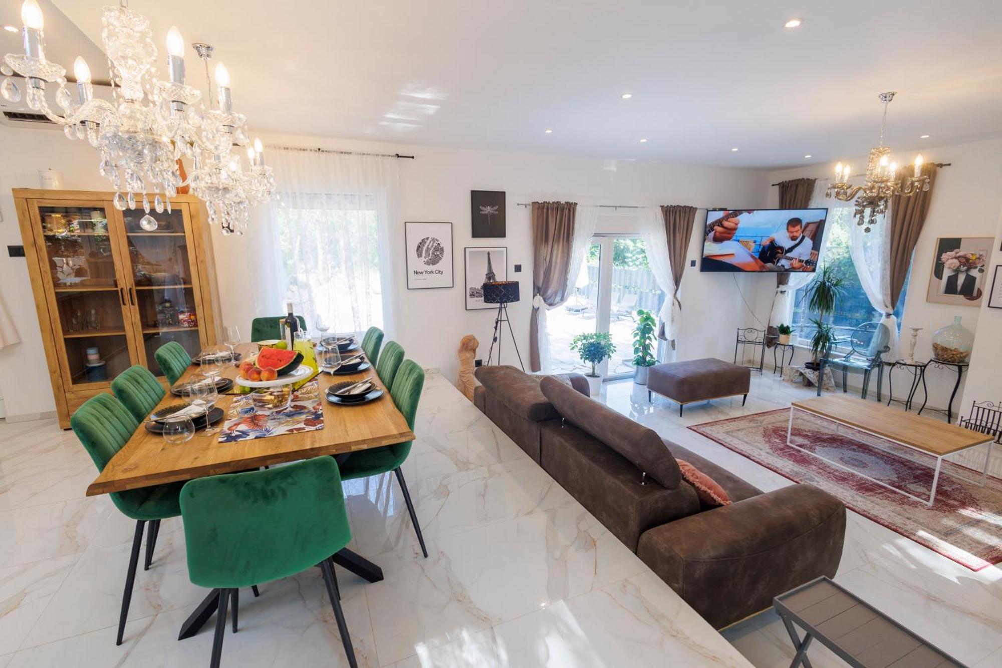 Luxury Villa Andrea Vrzika In Forest Near The Sea Zagvozd Luaran gambar